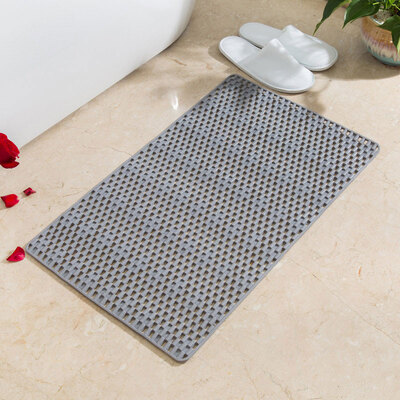 

QUATREFOIL коврики Европейский противоскользящий коврик для ванной коврик 70 * 40см серый