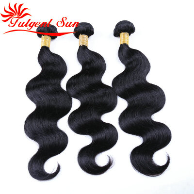 

3 bundles malaysian virgin body wave hair malaysian body wave virgin hair malaysian virgin wavy hair natural color jet black