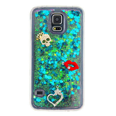 

Dynamic Quicksand Glitter Liquid Soft TPU Case Cover For SAMSUNG S5