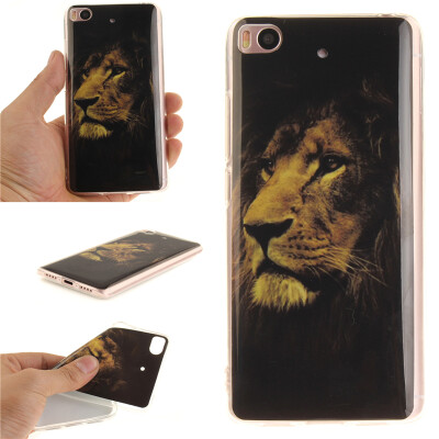 

Lions Pattern Soft Thin TPU Rubber Silicone Gel Case Cover for XIAOMI 5S