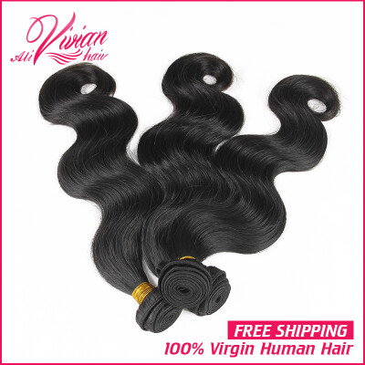 

Brazilian Virgin Hair 3Pcs Brazilian Body Wave Human Hair Bundles 8A Unprocessed Brazilian Hair Weave Bundles