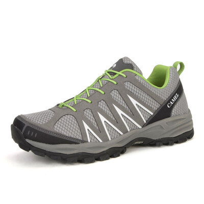 

Camel (CAMEL) outdoor hiking shoes couple models shock absorber hiking shoes lace with outdoor shoes male A632036175 gray 39