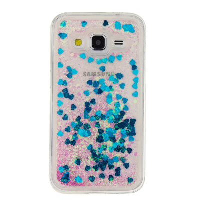 

Динамический Quicksand Блеск наливные Мягкая ТПУ чехол для SAMSUNG J5