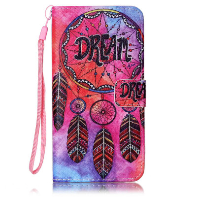 

Dream Design PU Leather Flip Cover Wallet Card Holder Case for HUAWEI Y6 II