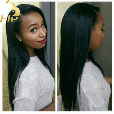 

8A Brazilian Virgin Human Hair 3Bundles Unprocessed Brazilian Straight Human Hair Weaves Extensions