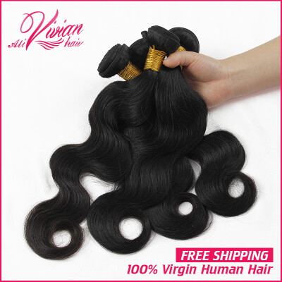 

Indian body wave virgin hair 4 bundles Indian human hair weave Unprocessed raw virgin indian body wave hair