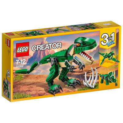 

LEGO Creative Variety Series 7 years old - 12 years old ferocious Tyrannosaurus rex 31058 children building blocks toys Lego