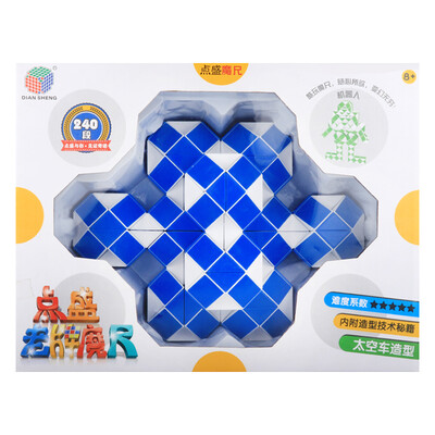 

Dian Sheng кубик Рубика Развивающие игрушки DS-259 синий