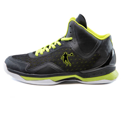 

Jordan (QIAODAN) men's basketball basketball shoes XM2540101 black / bright green 39