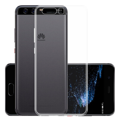 

YOMO Huawei P10 mobile phone case protective silicone thin transparent all-inclusive soft shell clear white