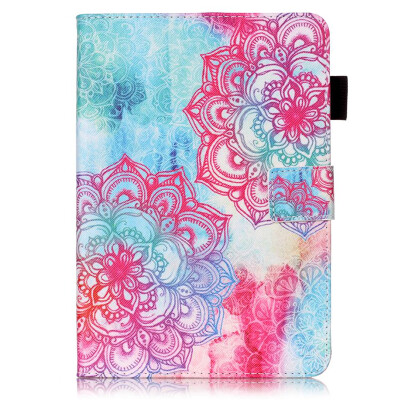 

Diagonal Flower Design PU Leather Flip Cover Wallet Card Holder Case for SAMSUNG T377