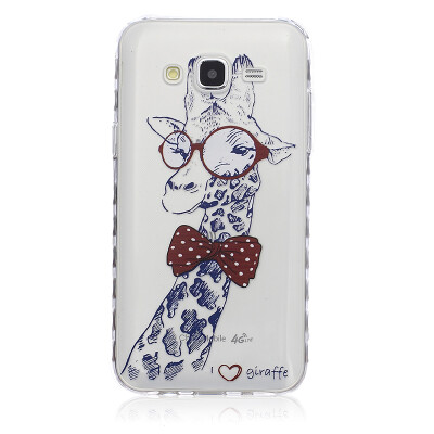 

Giraffe Pattern Soft Thin TPU Rubber Silicone Gel Case Cover for SAMSUNG GALAXY J5