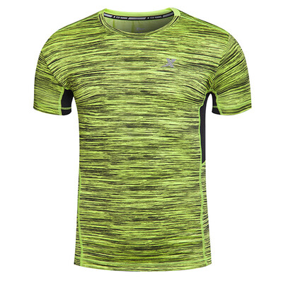 

Jingdong Supermarket Xtep XTEP Men&39s T-shirt fashion breathable wear-resistant elastic exercise fitness training short-sleeved shirt 883129019075 green 2XL