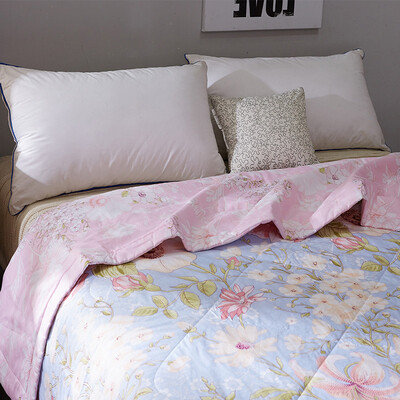 

Jingdong Supermarket Antarctic people were core textile cotton core skin care soft air conditioning quilt cotton summer cool was sweet smile 150 200cm