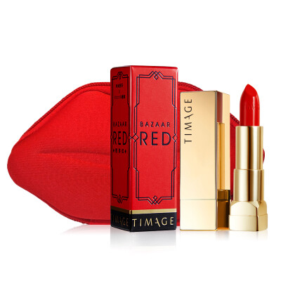 

Caitang fashion Bazaar red gold lipstick 3.5g (lipstick velvet matte matte moisturizing moisturizing