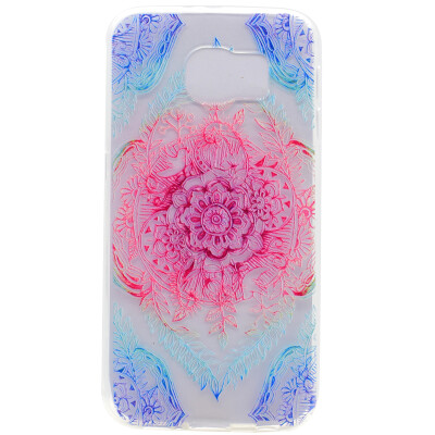 

Magic flower Pattern Soft Thin TPU Rubber Silicone Gel Case Cover for Samsung GALAXY S6