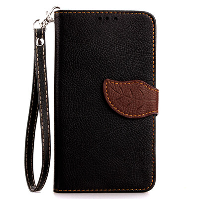 

Black Design PU Leather Flip Cover Wallet Card Holder Case for LG G3 BeatMini