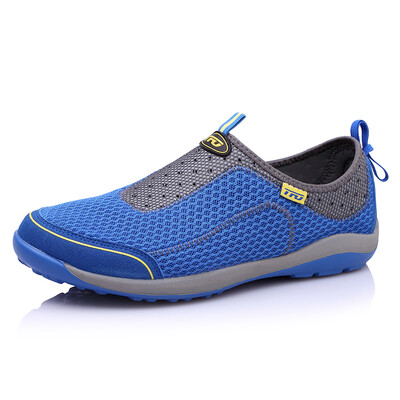 

TFO casual shoes breathable quick dry comfortable off-road mesh leisure storage shoes 8B1532 male treasure blue 42