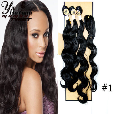 

2017 Hot Sale Japanese Fiber 100 Kanekalon Tissage Synthetic Weave 3 Bundles With Closure Crochet Braids Cheap Hair Extensions