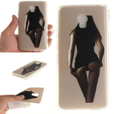 

Sexy Girls Pattern Soft Thin TPU Rubber Silicone Gel Case Cover for Lenovo VIBE P1