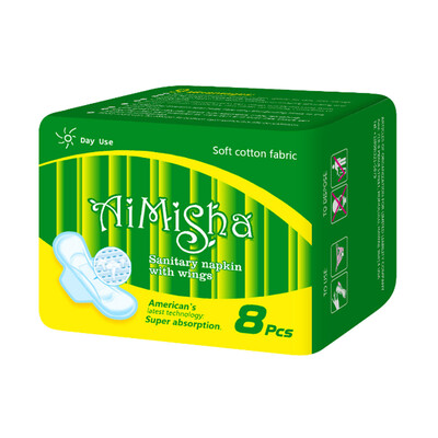 

Aimisha Amyisha N sanitary napkins Day Night type cotton Night with 285mm 5 tablets daily 250mm 15 tablets