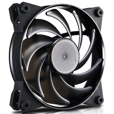 

CoolerMaster MasterFan Pro120 сбалансированный вентилятор (сбалансированный вентилятор / PWM-контроль / резиновый материал / подшипники с долговечным сплавом)