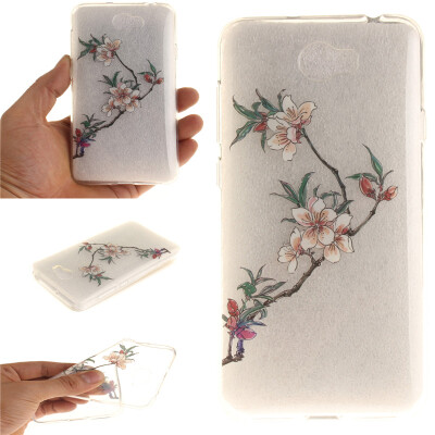 

Azalea Pattern Soft Thin TPU Rubber Silicone Gel Case Cover for Huawei Y5 II