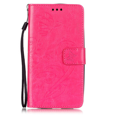 

Rose Flower Design PU Leather Flip Cover Wallet Card Holder Case for MOTO X PLAY