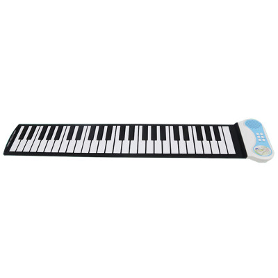 

【Jingdong Supermarket】 Acacia Bird (LOVEBIRD) Hand-held Piano Keyboard 49 Key Beginner Children's Practice Portable XS8804 Blue