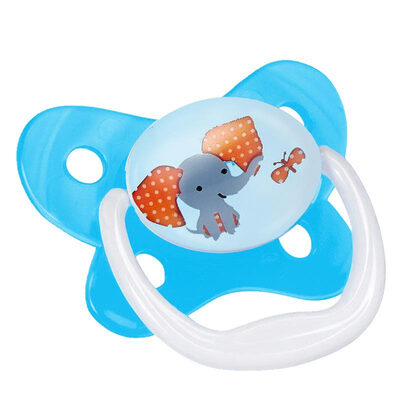 

Dr Brown&39s Butterfly Baby Pacifier 6-12 months PV214 blue