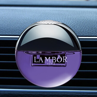 

LAMBOR car perfume car perfume outlet perfume round dream charm purple