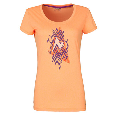 

Marmot Marmot quick-drying T-shirt female paragraph breathable sweater round neck short sleeve clothing F59790 orange