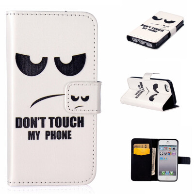 

Eye Design PU Leather Flip Cover Wallet Card Holder Case for IPHONE 5S/5SE