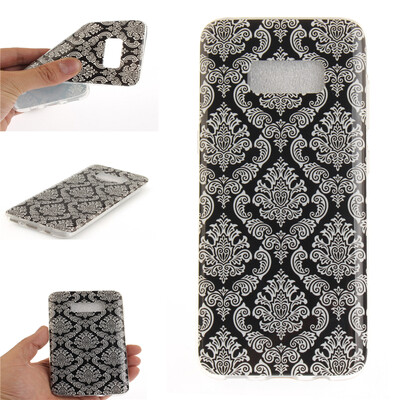 

Totem flowers Pattern Soft Thin TPU Rubber Silicone Gel Case Cover for SAMSUNG GALAXY S8