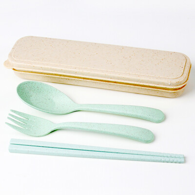 

XINQIN Chopstick Spoon Fork Tableware Set of 3