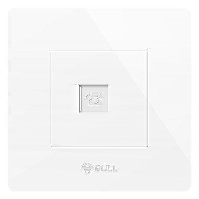 

Выключатель Bull (BULL) G07 серия телефонный разъем 86 панель типа G07T101 белый