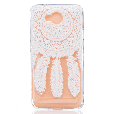 

White wind chimes Dress girl Pattern Soft Thin TPU Rubber Silicone Gel Case Cover for HUAWEI Y3 II