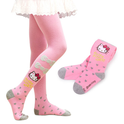 

Hello Kitty (Hello Kitty) Детские колготки девочки пассивом колготки KT8018 розовая роза 130 см