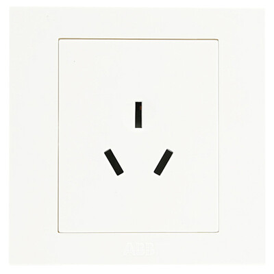 

ABB switch socket panel 16A three hole air conditioning socket Yongzhi series white AH206