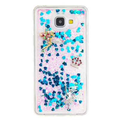 

Dynamic Quicksand Glitter Liquid Soft TPU Case Cover For SAMSUNG A510