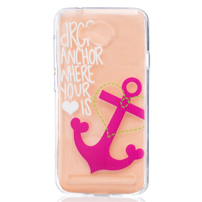 

Anchor Dress girl Pattern Soft Thin TPU Rubber Silicone Gel Case Cover for HUAWEI Y3 II