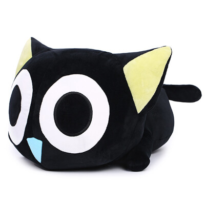 

Luo black black plush toys lying face round eyes 40cm doll cartoon cartoon around the Tanabata Valentine's Day to send his girlfriend gift