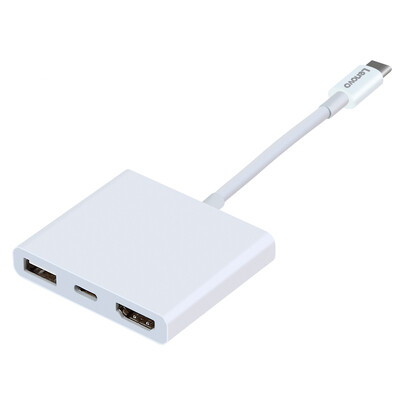 

Легенда (Lenovo) Type-C трансфицировал HDMI + USB3.0 + Type-C-концентратор использовать либо адаптер концентратора интеллектуального зарядки MacBook