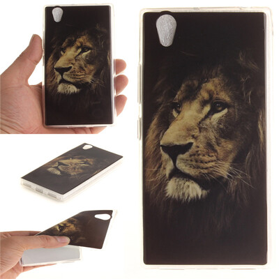 

Львы Pattern Мягкий тонкий ТПУ Резиновая крышка силиконовый гель чехол для Lenovo P70