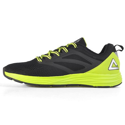 

Peak (PEAK) male running shoes light wear racing sports shoes DH620263 black / fresh green 41 yards