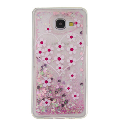 

Dynamic Quicksand Glitter Liquid Soft TPU Case Cover For SAMSUNG A310