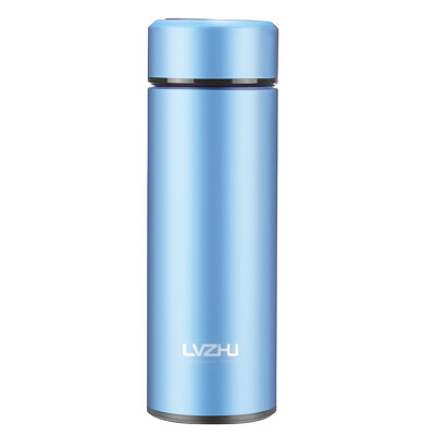 

Jingdong supermarket] green beads lvzhu 450ml food grade 304 stainless steel vacuum insulation cup with tea tea bubble tea cup K153 blue