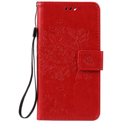 

Red Tree Design Кожа PU откидной крышки Кошелек Карты Держатель чехол для WIKO PULP