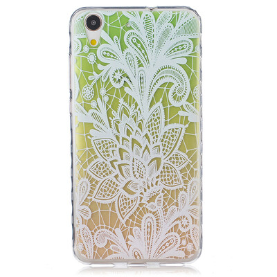 

Rose Pattern Soft Thin TPU Rubber Silicone Gel Case Cover for HUAWEI Honor 5AY6 II