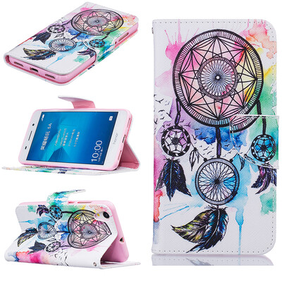 

Dreamcatcher Design PU Leather Flip Cover Wallet Card Holder Case for HUAWEI Honor 5AY6 II
